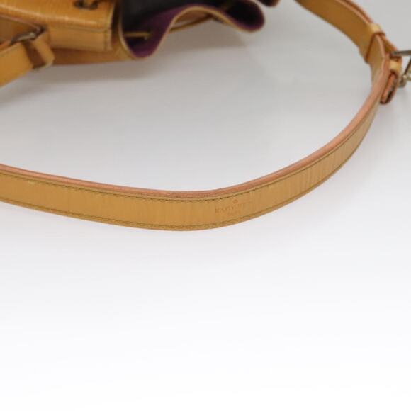 LOUIS VUITTON Epi Petit Noe Shoulder Bag Yellow M44109 - Picture 7 of 12